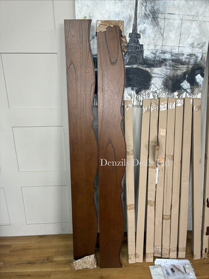 Laura Ashley Montpellier Bed Frame, Double, Walnut Rrp £1130 R56