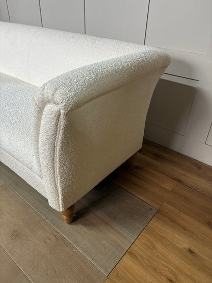 GRANDY LARGE 3 SEATER SOFA IN boucle Rrp £2359..