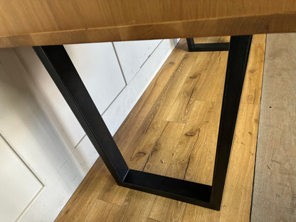 John Lewis Calia Small 2 Drawer Desk, Oak Rrp £599 R20