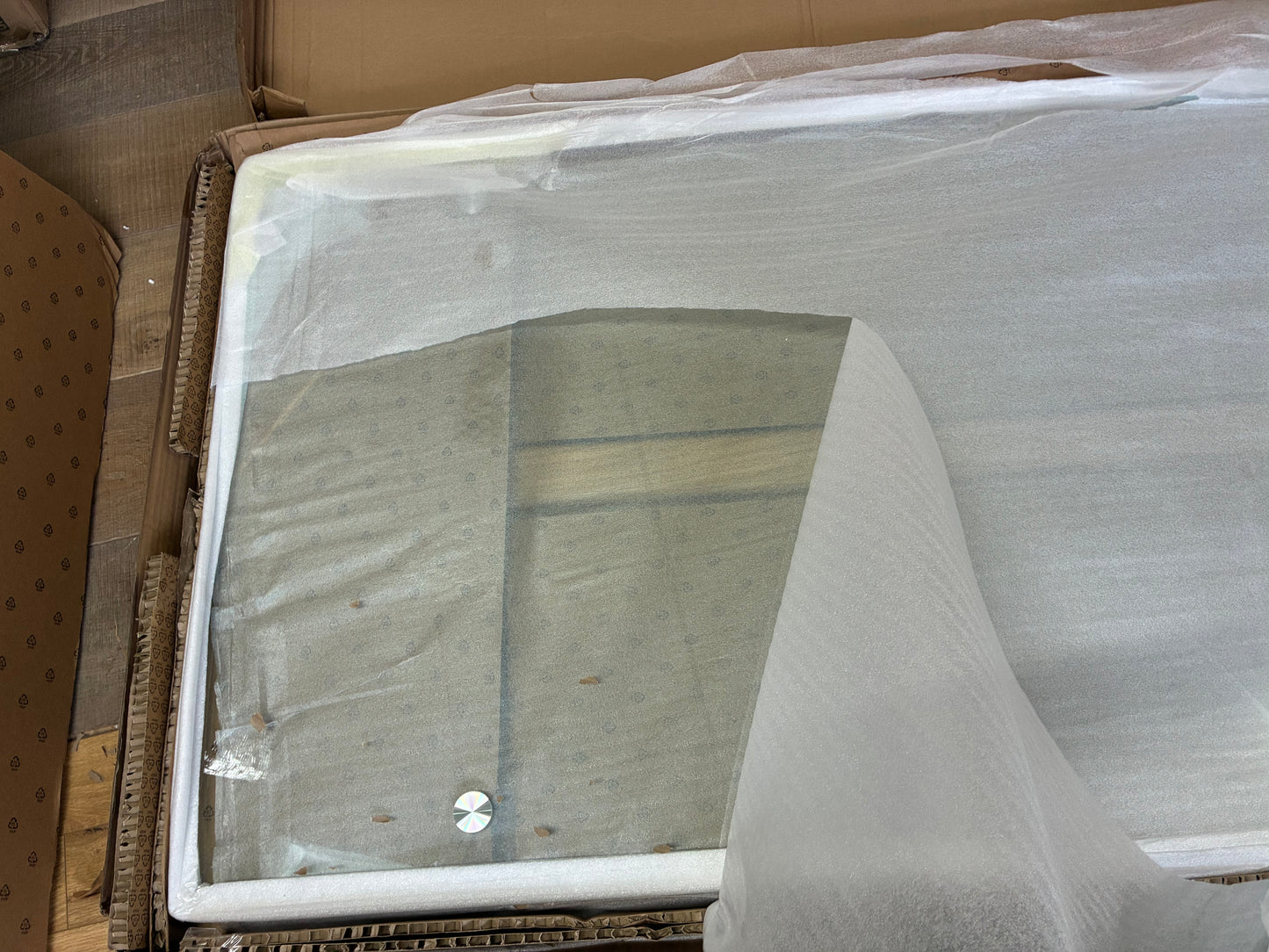 John Lewis Poise Rectangular Glass Top Dining Table