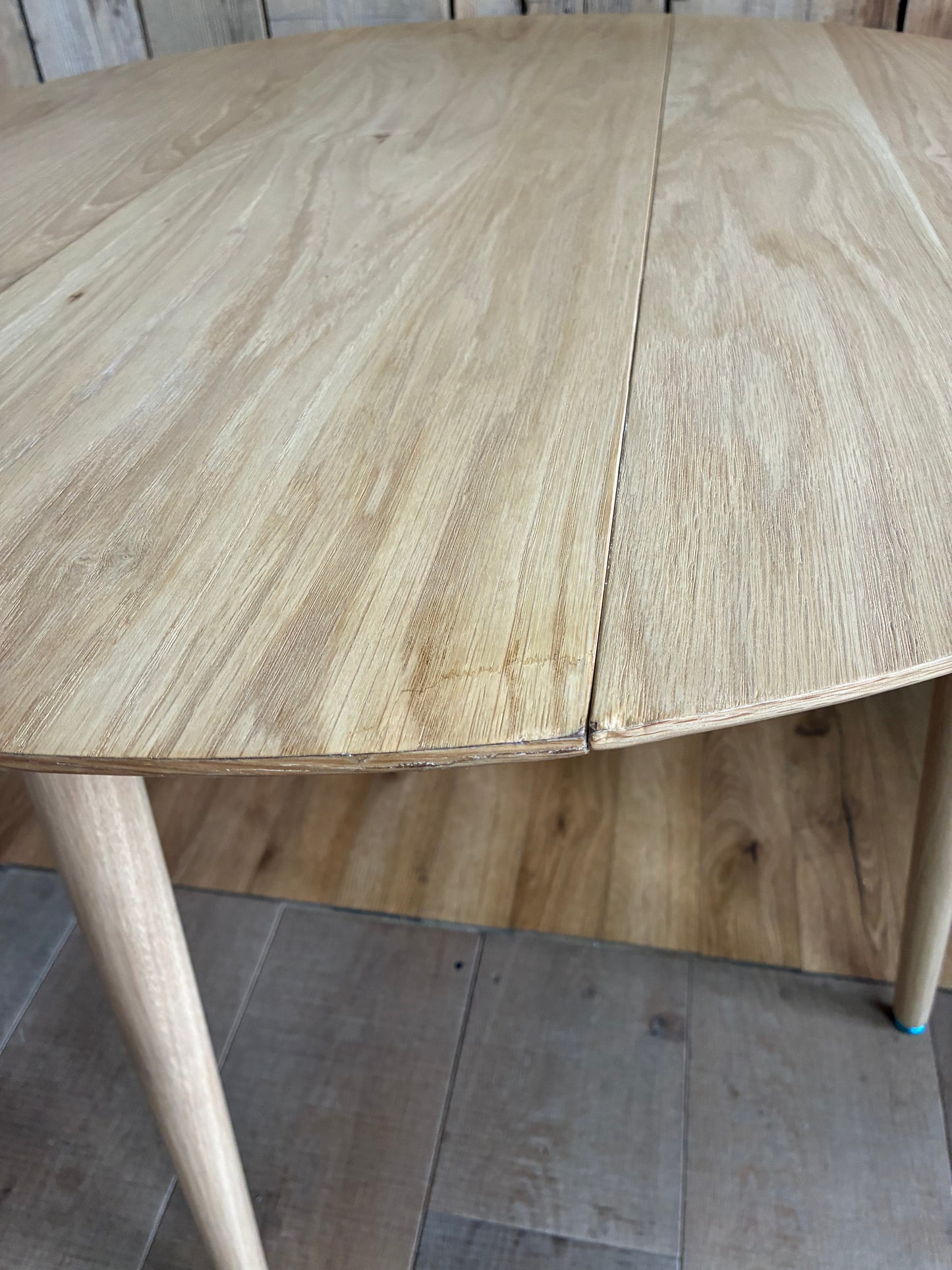 Gallery Direct Lewes Folding Dining Table, Natural Rrp £430 R14