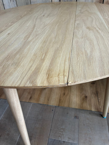 Gallery Direct Lewes Folding Dining Table, Natural Rrp £430 R14