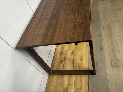 John Lewis Orbit Desk, Walnut Rrp £599 R17