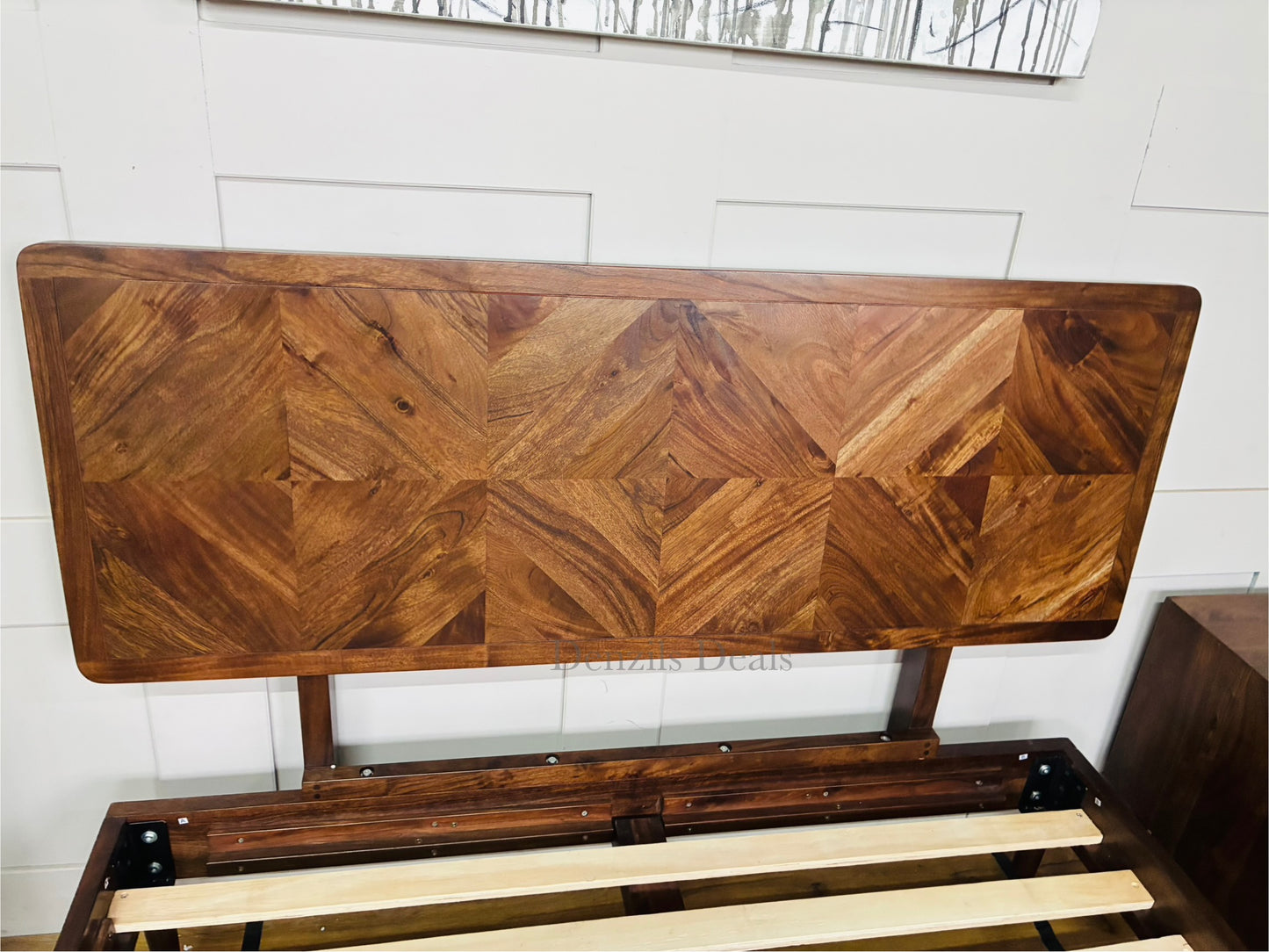 Swoon John Lewis + Swoon Franklin Bed Frame, Double Size, Dark Brown Rrp£799 R22