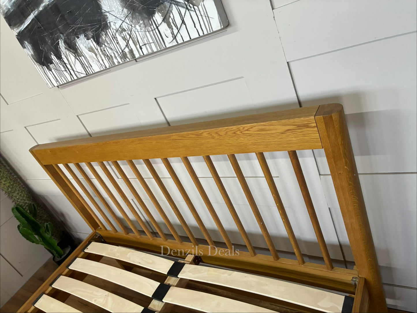 John Lewis Spindle Storage Bed Frame, king,  Rrp £1199 R32