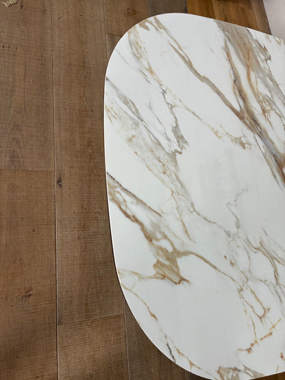 Nick Scali Square Coffee Table Ceramic with rounded edges Rrp £799 R46