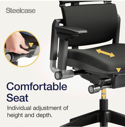 Steelcase Please – Ergonomic office chair With Head Rest