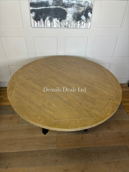 Cox & Cox Belluno Round Dining table, 160cm RRP £695