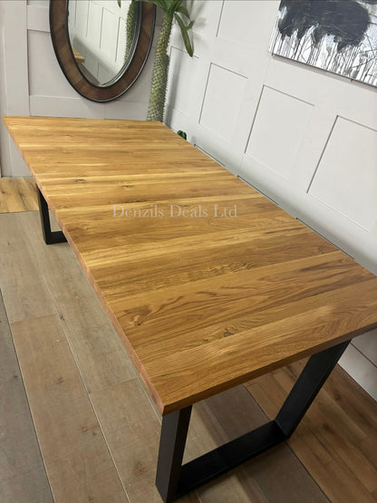 John Lewis Calia 8-10 Seater Extending Dining Table, Oak Rrp 999