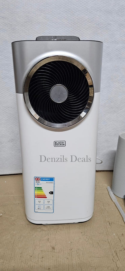 BLACK+DECKER 12K 3-in-1 Air Conditioning Unit - White (BXAC40008GB) 