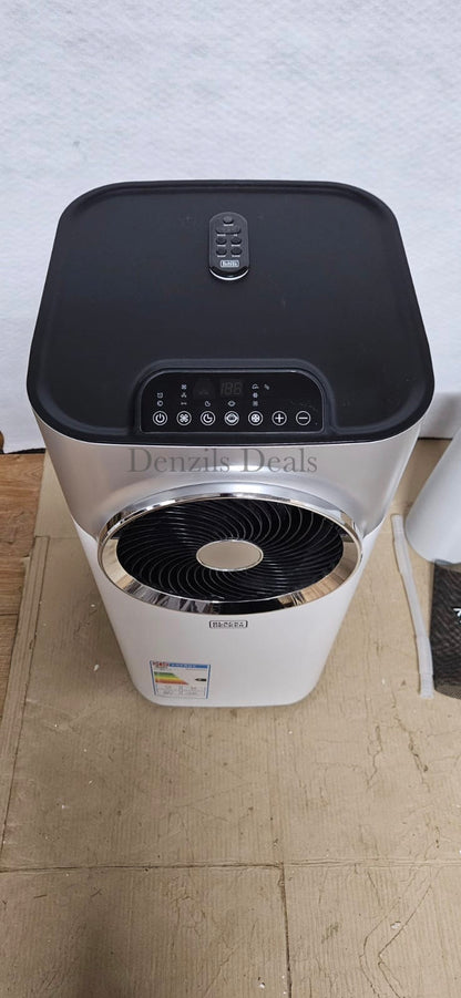 BLACK+DECKER 12K 3-in-1 Air Conditioning Unit - White (BXAC40008GB) 