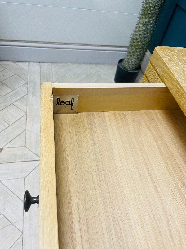Loaf Clever Bubba Desk - small wooden desk with drawer.