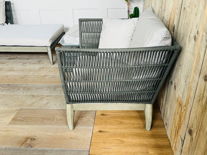 John Lewis & Partners Ariel Garden Chaise Lounging Chair And Arm Chair