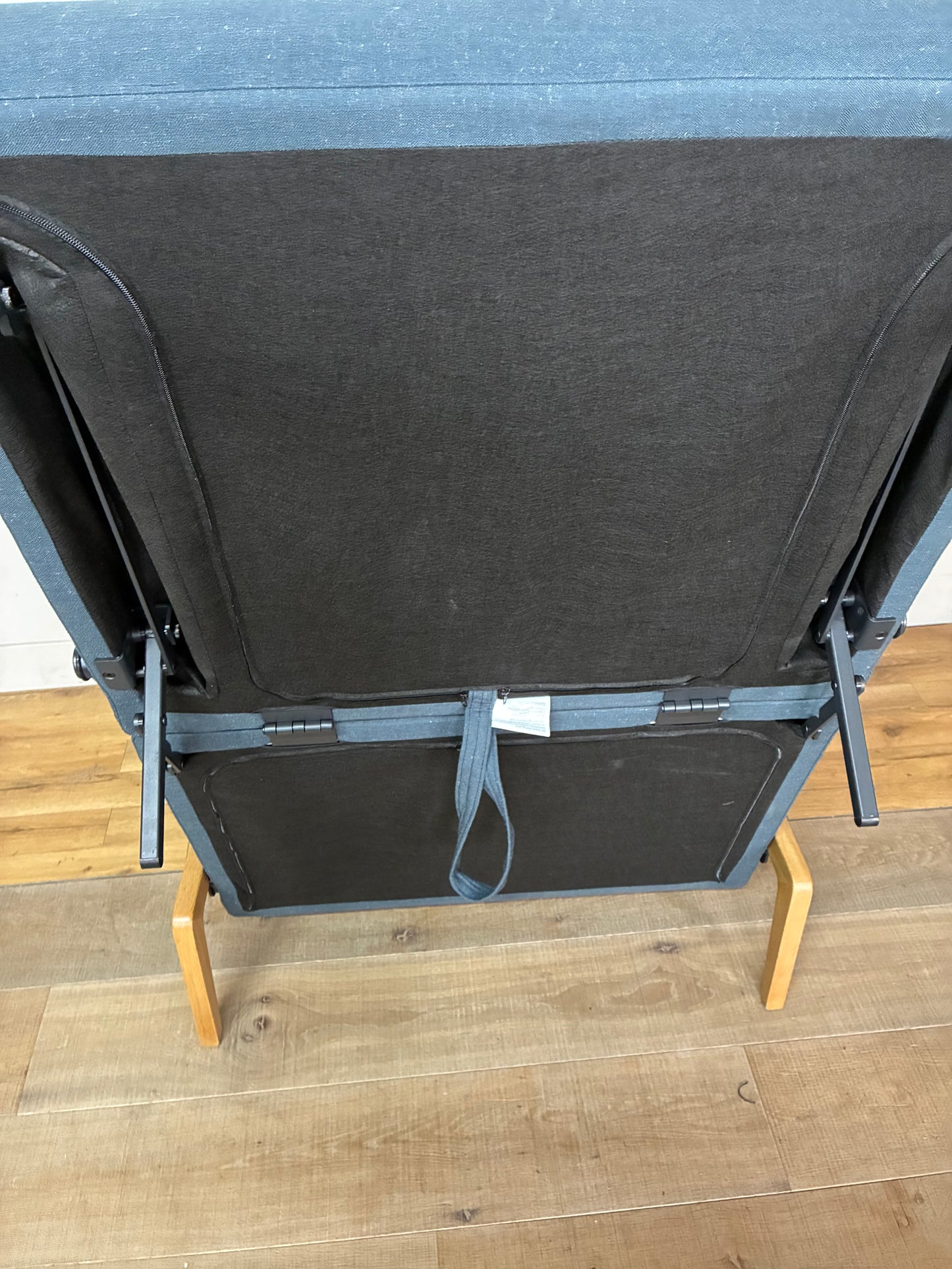 Innovation Living Cubed 90 Armchair Bed, Nist Blue 515 Rrp £1199