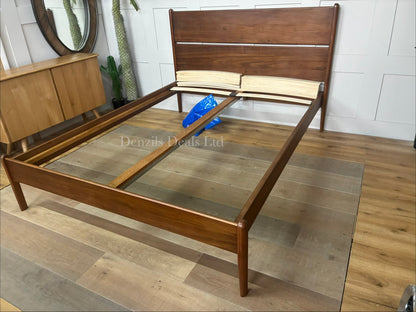 John Lewis Scandi Wood Bed Frame, King Size, Walnut RRP £749