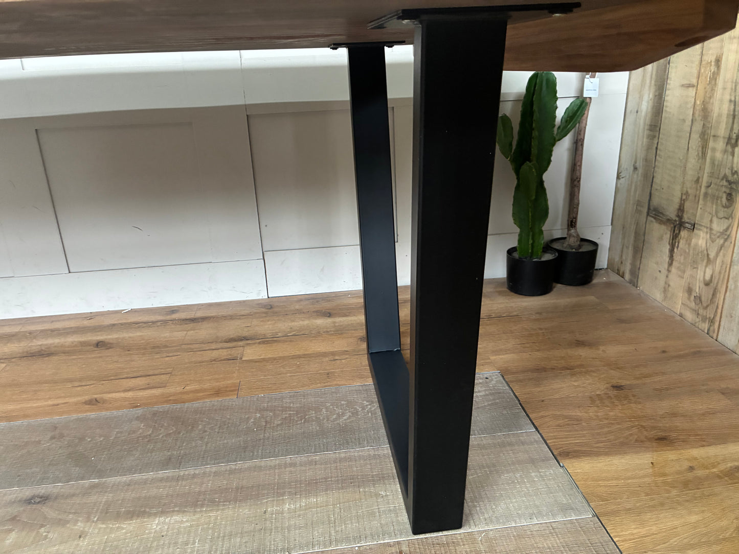Bartolo Dining Table Live Edge Blackwood Timber By Nick Scali Rrp £1999