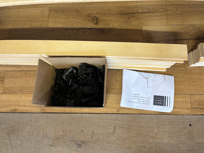 John Lewis Louis Low End Sleigh Bed Frame, Super King Size, Oak RRP £1499