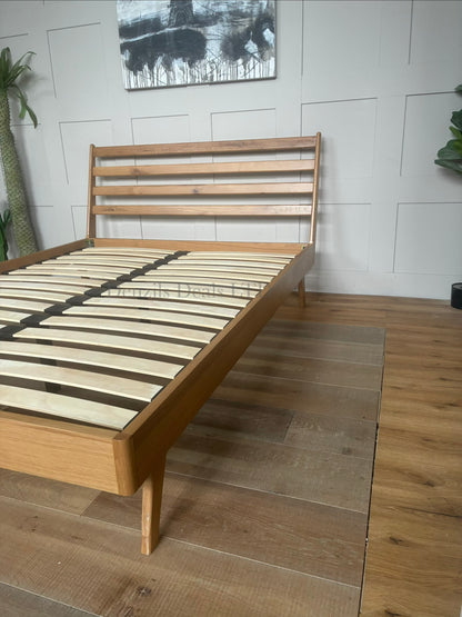 John Lewis X-Ray Oak Wood Bed Frame, King Size, rrp £899