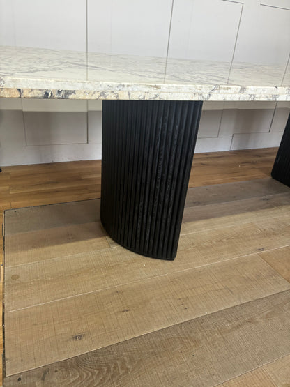 Anthropologie Renata Dining Table With Fluted Legs  Rrp £2349 R58&43