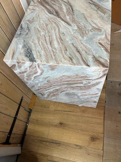 anthropologie Gia Marble Open Side Table RRP £298