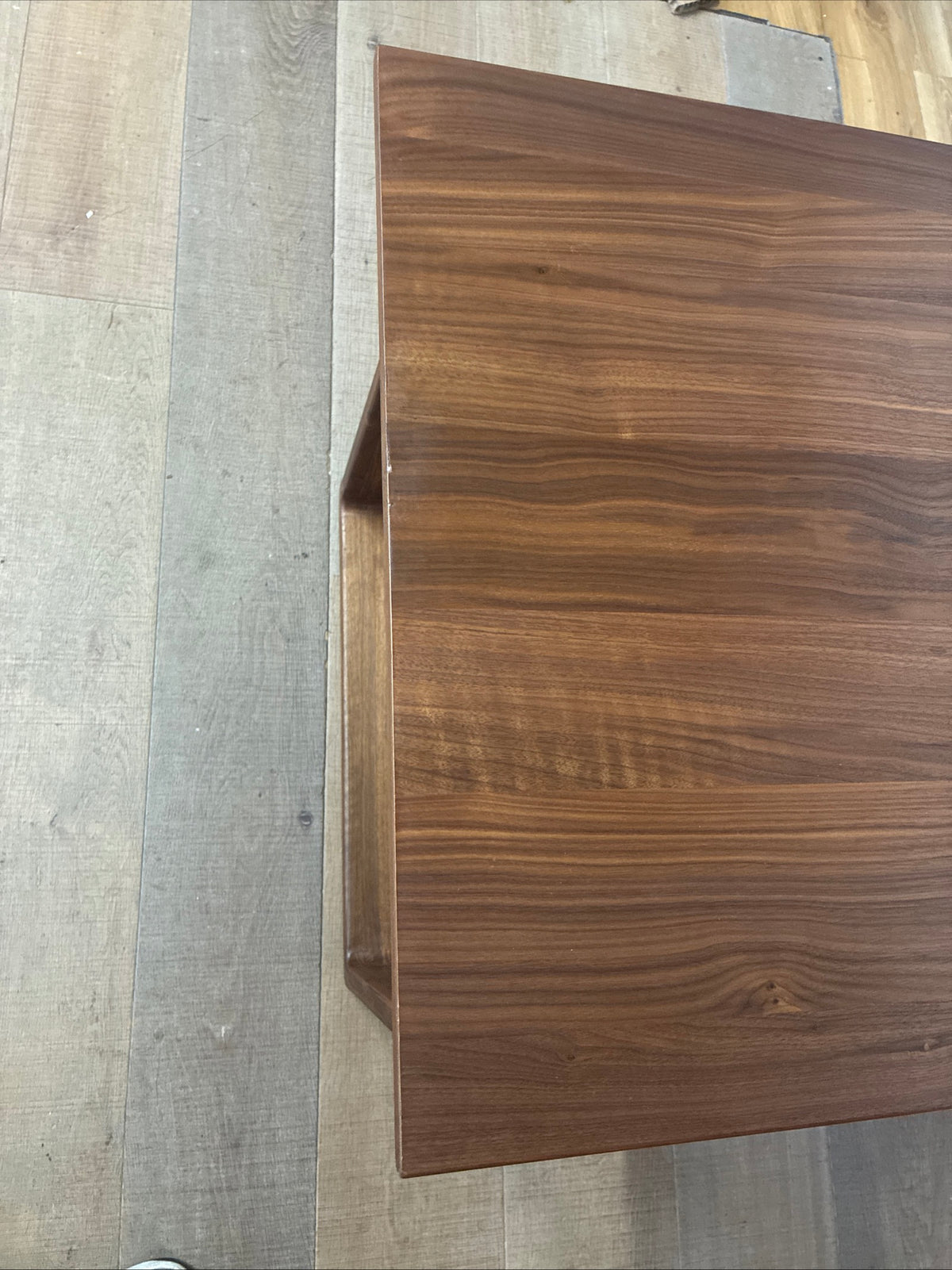 John Lewis Orbit Desk, Walnut Rrp £599 R17