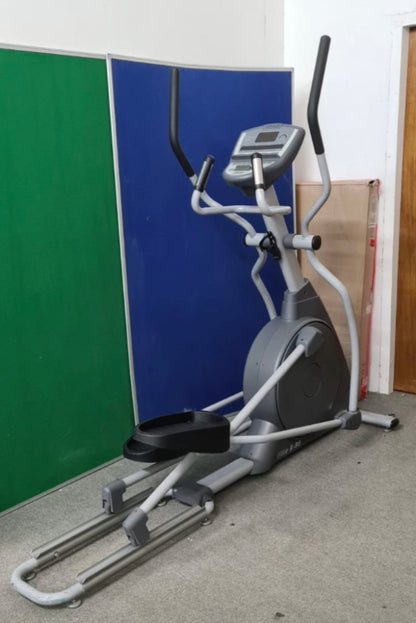 Circle Fitness E6 elliptical cross trainer with LED display and self-powered magnetic resistance for commercial gym use