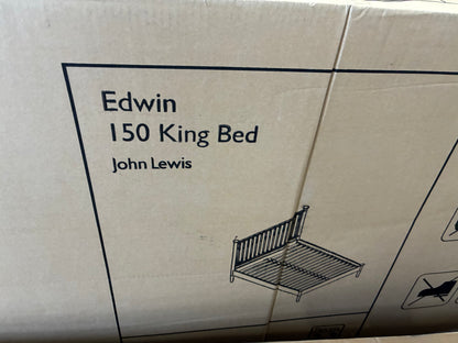 John Lewis Edwin Bed Frame, King Size, 150cm Stained Oak RRP £799 F1