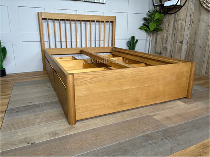 John Lewis Spindle Storage Bed Frame, Double,  Rrp £1099