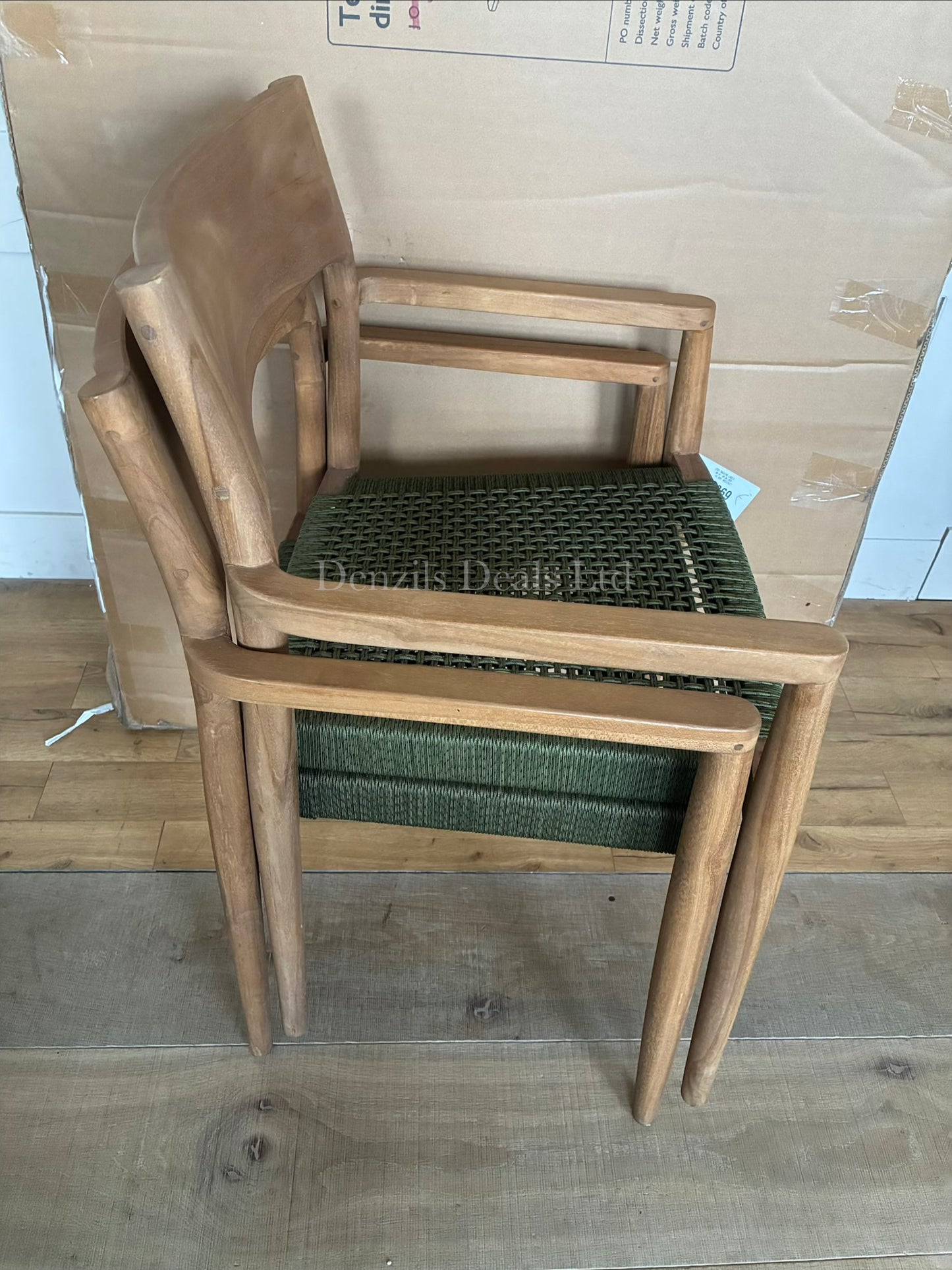 John Lewis Terra Garden Table And 6  Scandi Dining Chairs