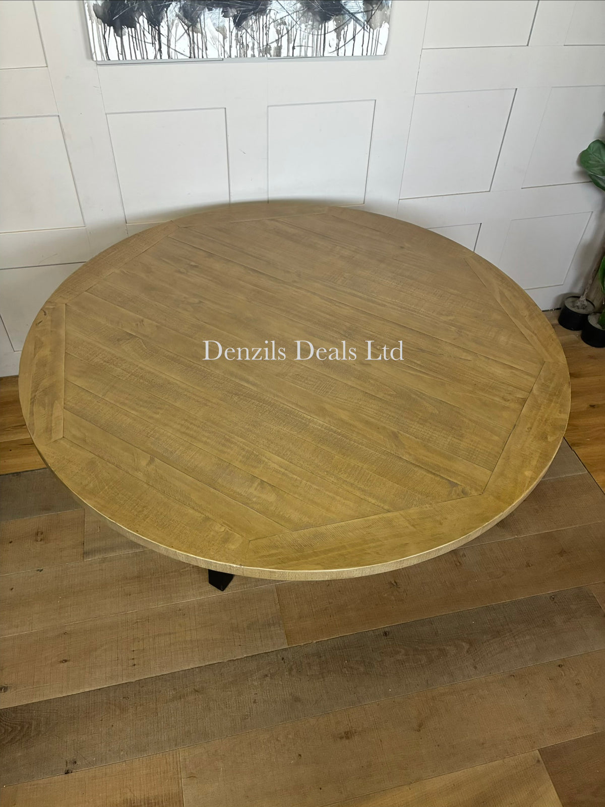 Cox & Cox Belluno Round Dining table, 160cm RRP £695