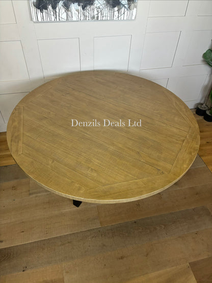 Cox & Cox Belluno Round Dining table, 160cm RRP £695