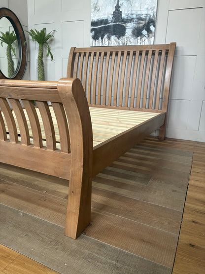 John Lewis Reclaimed Timber Bed Frame, King Size, Natural Wood RRP £1099