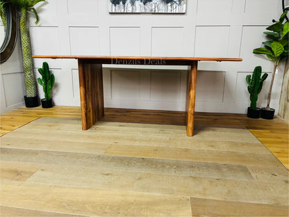 Gallery Direct Home Natural Eddleston 6 Seater Dining Table 180cm Rrp £1100