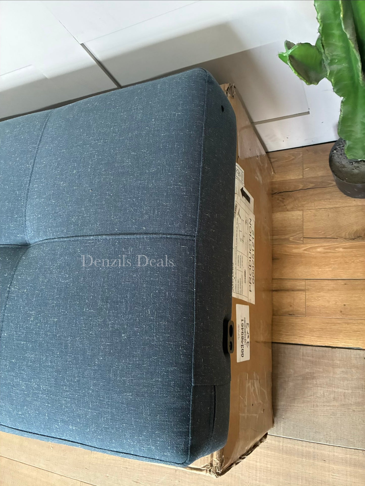 Innovation Living Cubed 140 Sofa Bed, Nist Blue 515 Rrp £1499