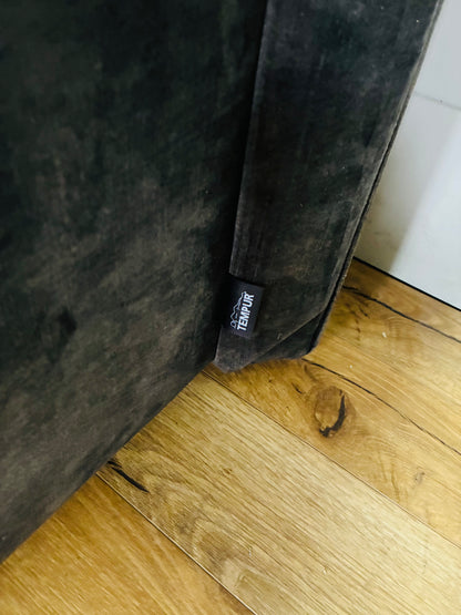 TEMPUR® Arc™ Adjustable Disc Upholstered Bed King Size Dark Grey R54/58'