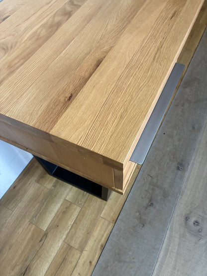 John Lewis Calia Small 2 Drawer Desk, Oak Rrp £599 R20