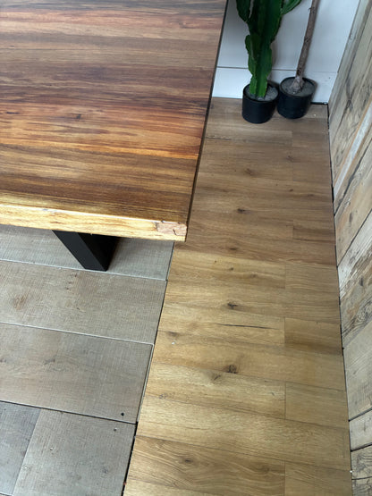 Bartolo Dining Table Live Edge Blackwood Timber By Nick Scali Rrp £1999