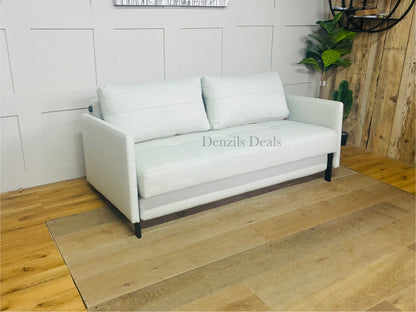 Innovation Living Cubed 160 Sofa Bed, Mixed Dance Natural Rrp  £1799