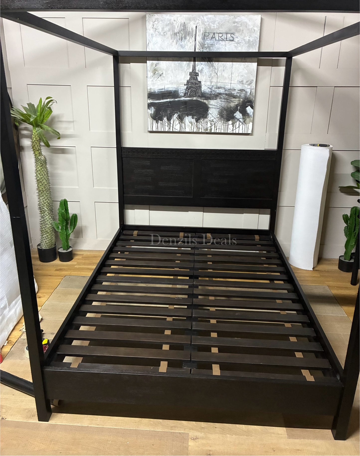 Gallery Boho Boutique 4 Poster 5' King Size Bed R40