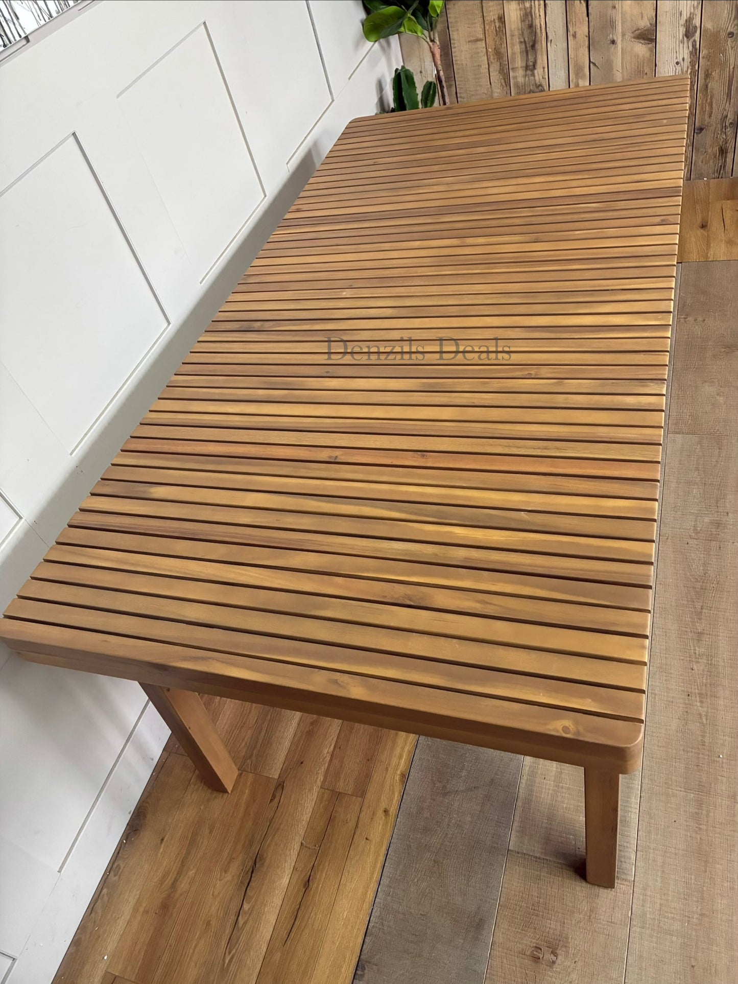 Mona Garden  Rectangular Dining Table, 175cm Natural John Lewis Rrp £399