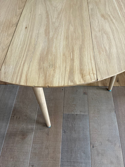 Gallery Direct Lewes Folding Dining Table, Natural Rrp £430 R14