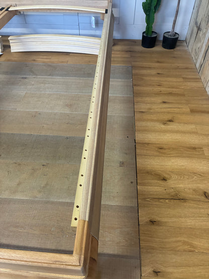 John Lewis Louis Low End Sleigh Bed Frame, Super King Size, Oak RRP £1499