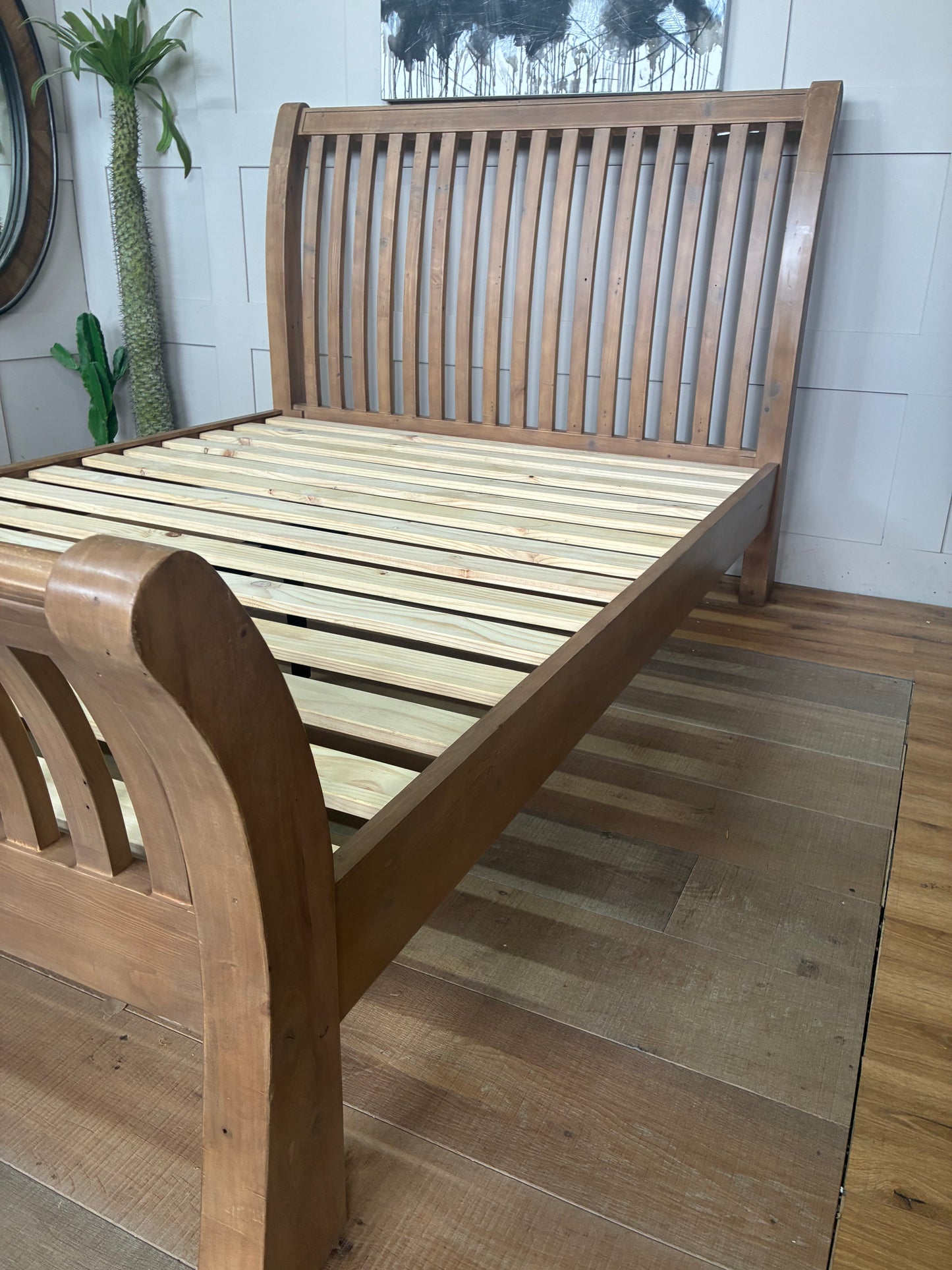 John Lewis Reclaimed Timber Bed Frame, King Size, Natural Wood RRP £1099