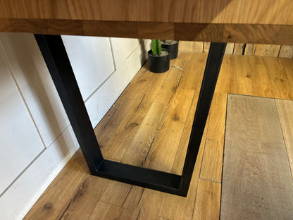 John Lewis Calia Small 2 Drawer Desk, Oak Rrp £599 R20