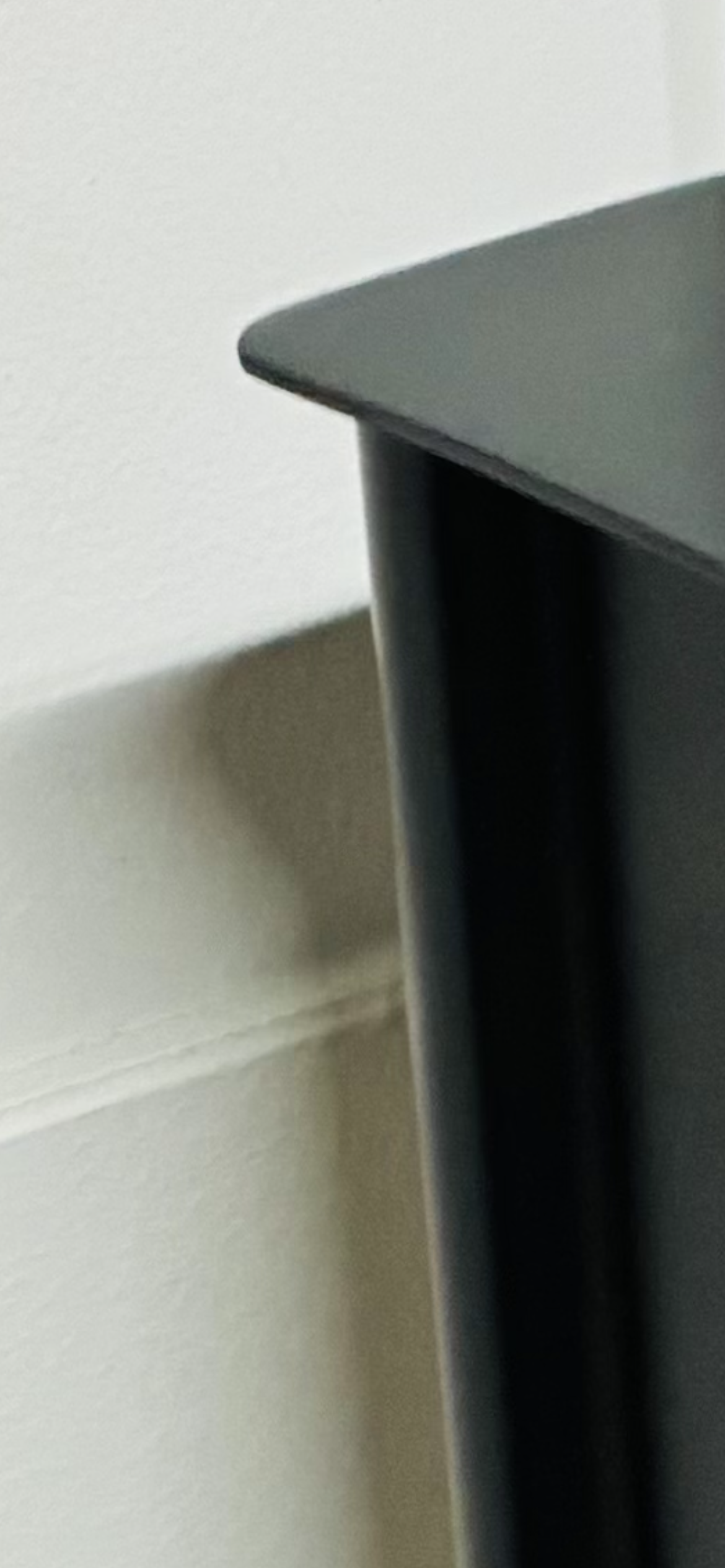 West Elm black metalwork console with 3 drawers 156.7cm Wide. Rrp £1029