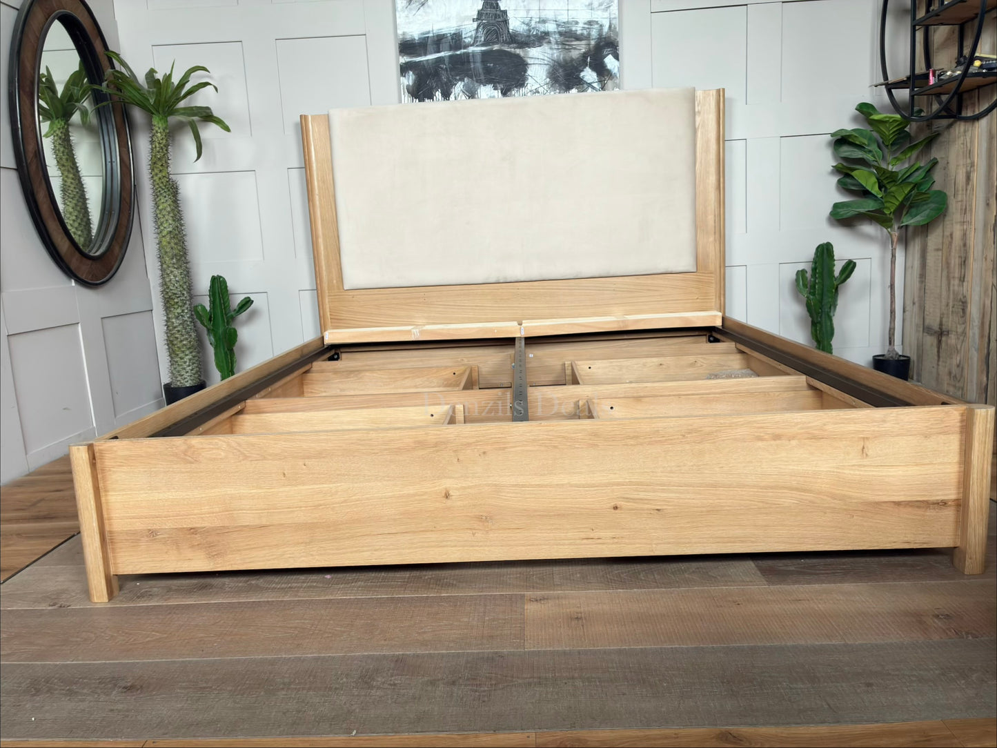 John Lewis Rest 4 Drawer Bed Frame, Super King, Natural Wood R:55 RRP £1699 R56