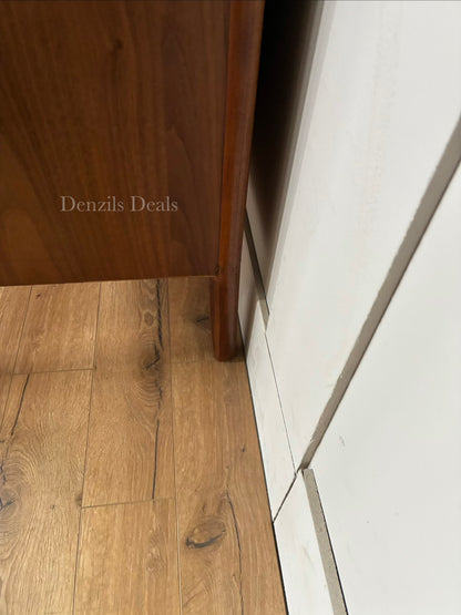 John Lewis Scandi 5 Drawer Wood Chest, Walnut Finish R20 Rrp £649