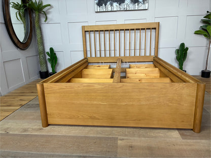 John Lewis Spindle Storage Bed Frame, Double,  Rrp £1099