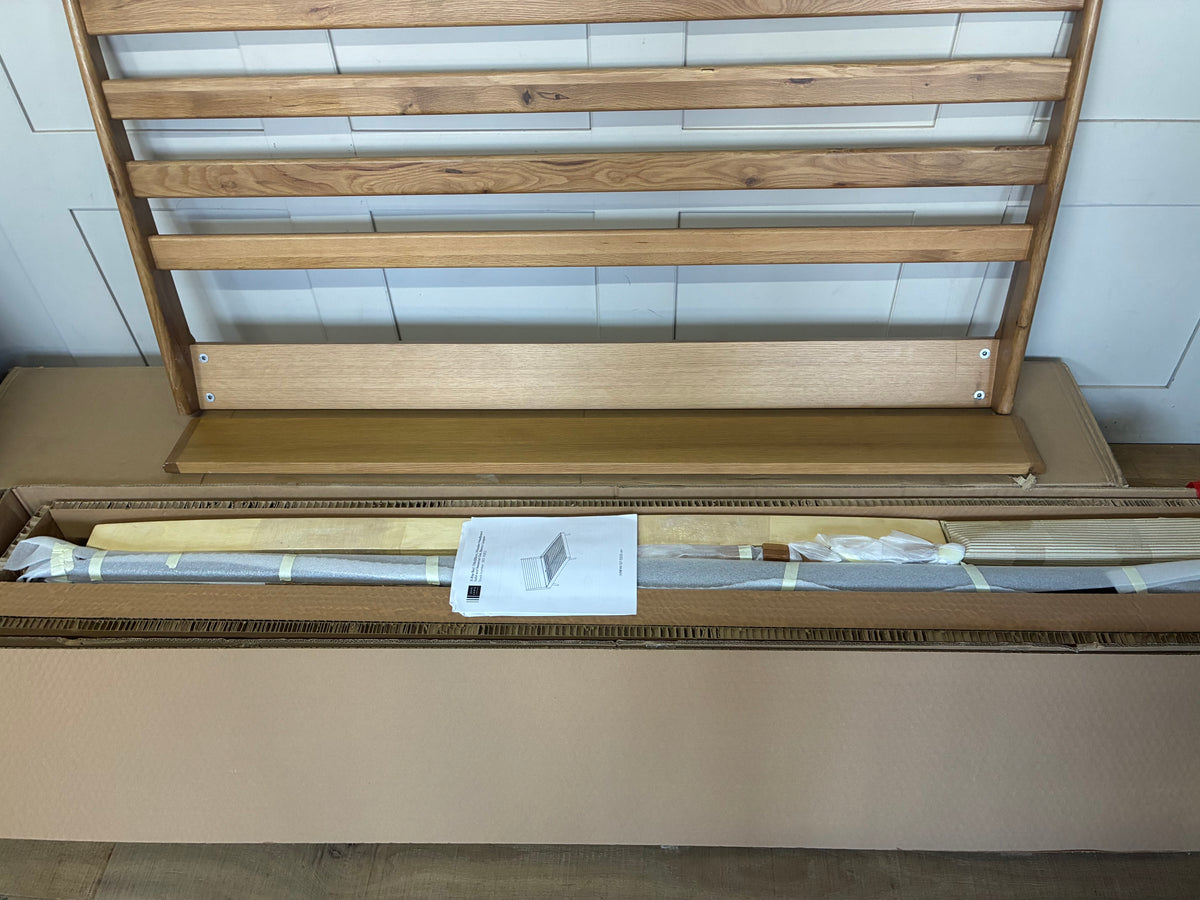 John Lewis X-Ray Oak Wood Bed Frame, King Size, R52 rrp £899