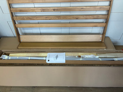 John Lewis X-Ray Oak Wood Bed Frame, King Size, R52 rrp £899